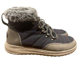 Hey Dude Women's Dark Blue & Gray Boots